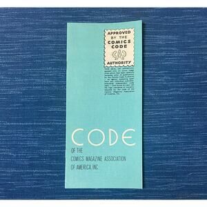 Comics Code Authority Pamphlet 1971 CMA Comics Magazine Association 15B